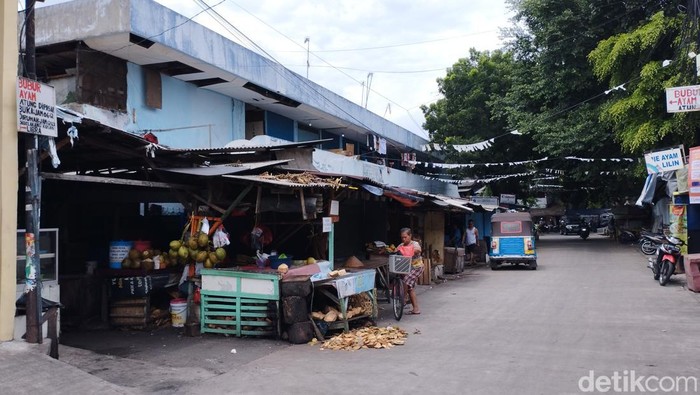 Pasar Gang Lilin, Gunung Sahari Utara, Sawah Besar, Jakarta Pusat.