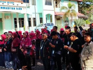 Ratusan Peserta Asal Pekanbaru Berangkat Ikuti Muktamar Muhammadiyah