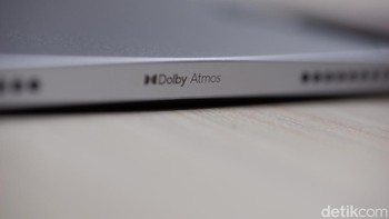 Redmi Pad diberikan dukungan Dolby Atmos.  