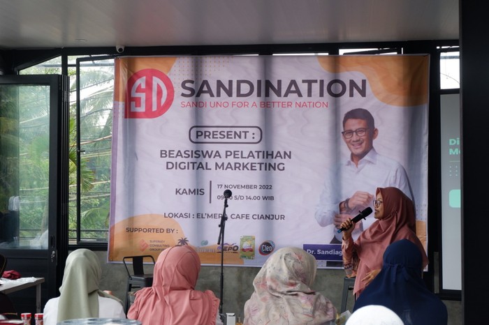 relawan sandiaga