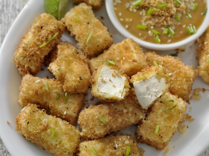 Resep Tahu Goreng Panir Saus Kacang