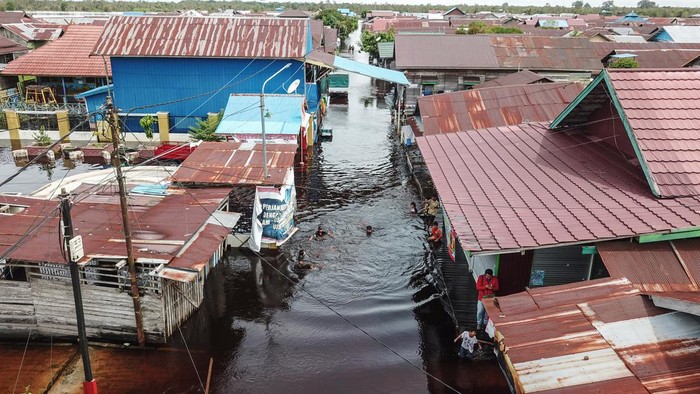 Ribuan Jiwa Terdampak Banjir Palangka Raya Tetapkan Status Tanggap Darurat