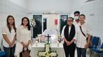 Suasana Rumah Duka Tempat Jenazah Rudy Salam Disemayamkan