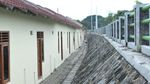 Rumah Khusus MBR Berjejer di Kawasan Kumuh Bantaran Sungai Bengawan