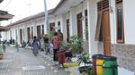 Rumah Khusus MBR Berjejer di Kawasan Kumuh Bantaran Sungai Bengawan