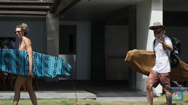 Sektor pariwisata di Bali utamanya perhotelan di Nusa Dua, kelimpahan cuan karena Konferensi Tingkat Tinggi (KTT) G20. (CNBC Indonesia/Tri Susilo)
