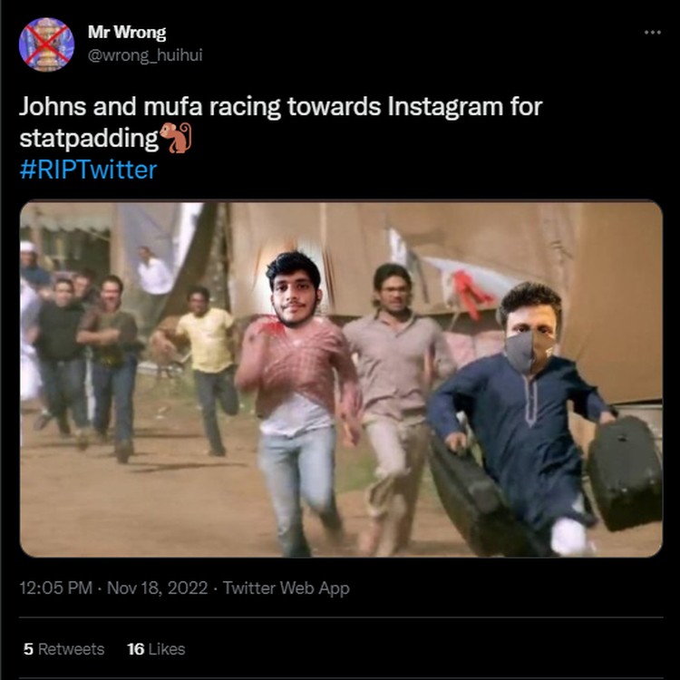 Tagar #RIPTwitter Trending, Deretan Meme Lucu Hadir Ratusan karyawan Twitter mengundurkan diri, tagar #RIPTwitter pun trending di Twitter. Berikut kumpulan meme lucu yang menyertai di dalamnya.