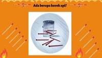 Coba lagi, soal bak ilusi mata. Hitung ada berapa korek api! (Foto: asah otak detikhealth)