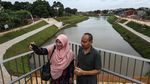 Begini Progres Pembangunan Ruang Limpah Sungai Brigif