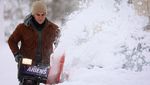 Potret Kota Buffalo Memutih Akibat Badai Salju
