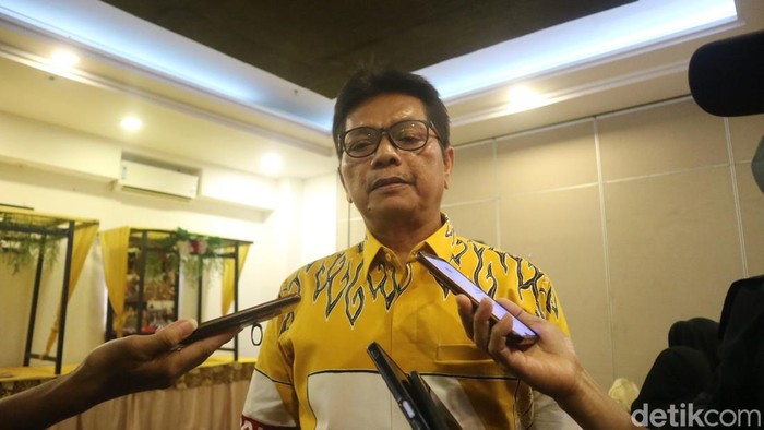 Ketua DPC Partai Hanura Sutriyono di Kudus, Sabtu (29/11/2022)