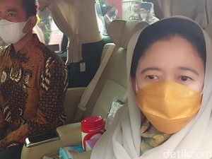 Momen Gibran dan Puan Semobil Saat Pulang dari Muktamar Muhammadiyah