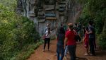 Foto: Kuburan Gantung di Tebing Filipina