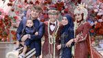 Senyum Lesti Kejora dan Rizky Billar di Pernikahan Kakak