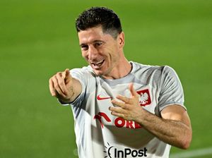 Jelang Polandia vs Meksiko, Aksi & Gol Robert Lewandowski Dinanti