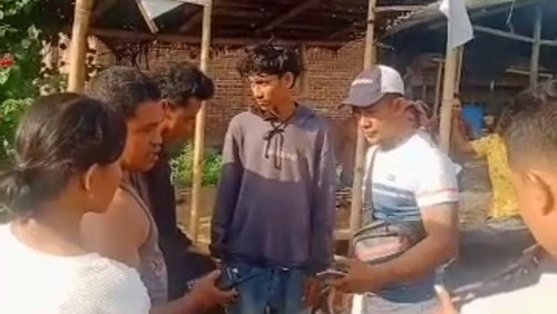 Maling ayam di Kecamatan Gerung, Lombok Barat nyaris dimassa.