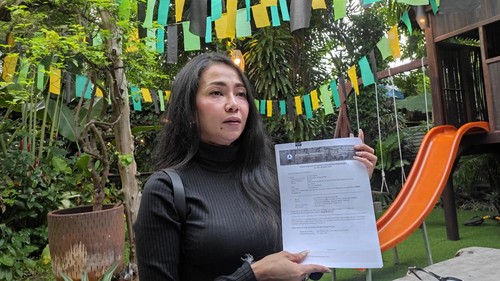 Nancy Angela Hendriks yang memviralkan kasus investasi PT.DOK di media sosial.