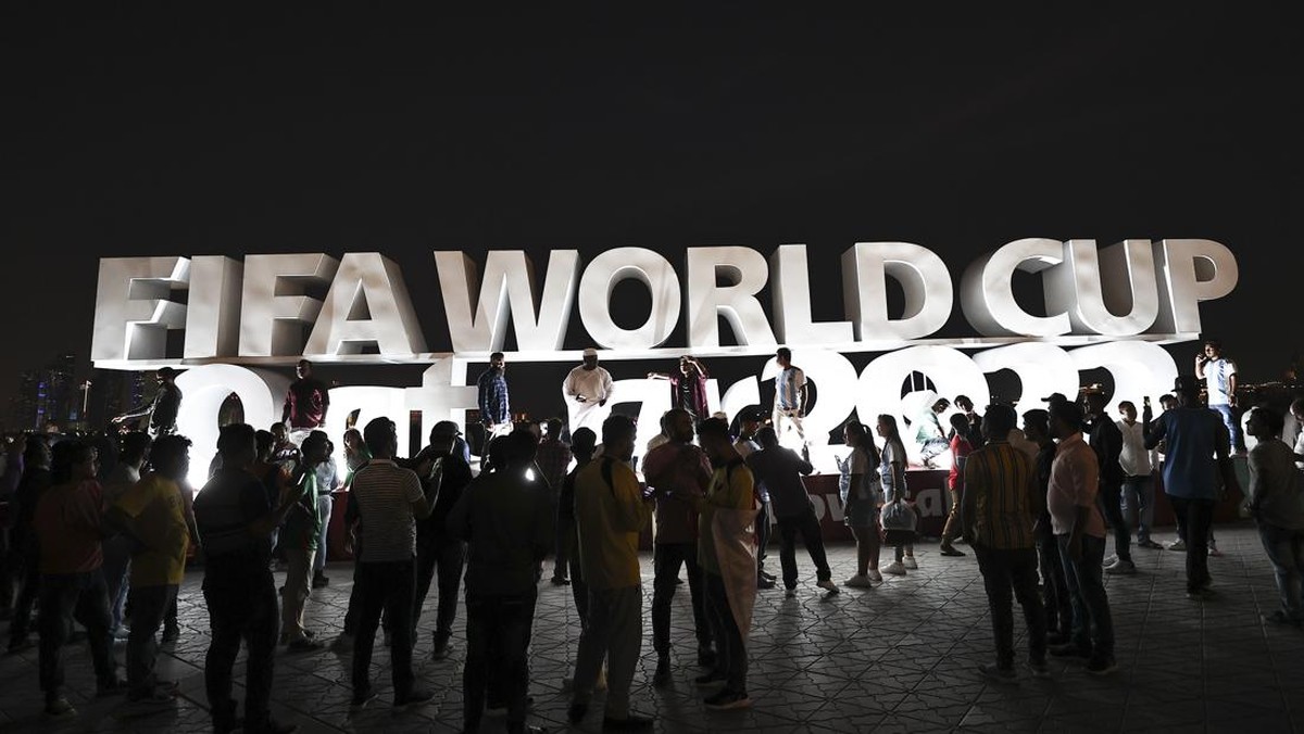 Kedutaan Jerman terbitkan panduan untuk fans di Piala Dunia 2022 Qatar. (Foto: Anadolu Agency via Getty Images/Anadolu Agency)