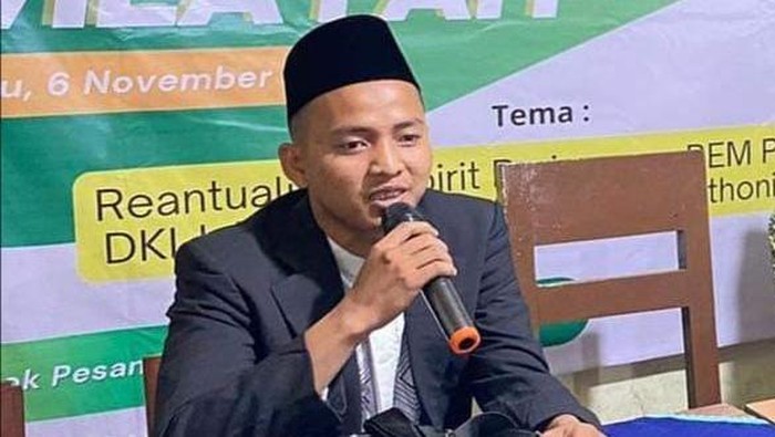 Presidium Nasional BEM PTNU Se-Nusantara Wahyu Al Fajri
