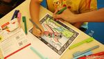 Ratusan Anak Adu Kreatif di Lomba Mewarnai