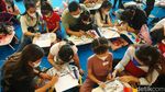 Ratusan Anak Adu Kreatif di Lomba Mewarnai