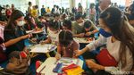 Ratusan Anak Adu Kreatif di Lomba Mewarnai