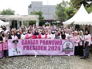 Tingkatkan Perekonomian, Relawan Ganjar di Lampung Gelar Bazar UMKM