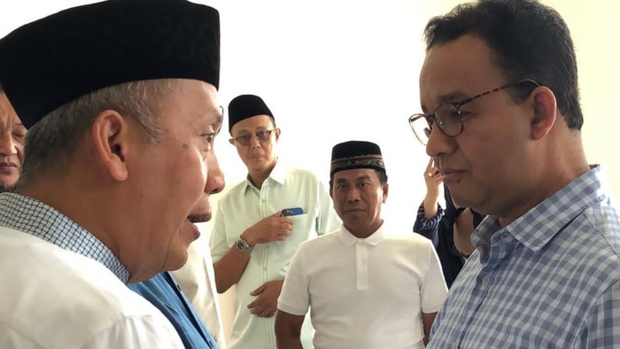 Saan Mustopa dan Anies Baswedan.