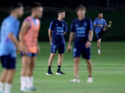 Namun, beberapa media Argentina menyebut Messi tidak dalam kondisi fisik yang buruk untuk berlaga di Piala Dunia 2022 (Foto: Getty Images/Dean Mouhtaropoulos)