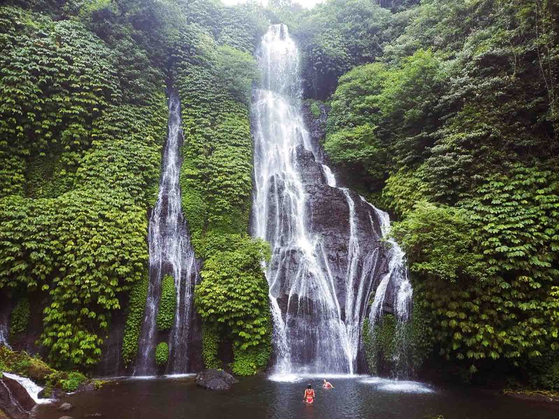 Air Terjun Banyumala, Desa Wanagiri, Kecamatan Sukasada, Kabupaten Buleleng, Bali. Foto: Made Wijaya Kusuma