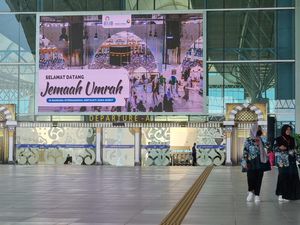 Akhirnya! Jemaah Umrah Terbang dari Bandara Kertajati