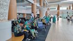 Antusiasme Jemaah Umrah Terbang dari Bandara Kertajati