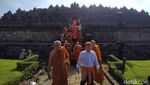 Biksu Sejumlah Negara Doa Bersama di Candi Borobudur