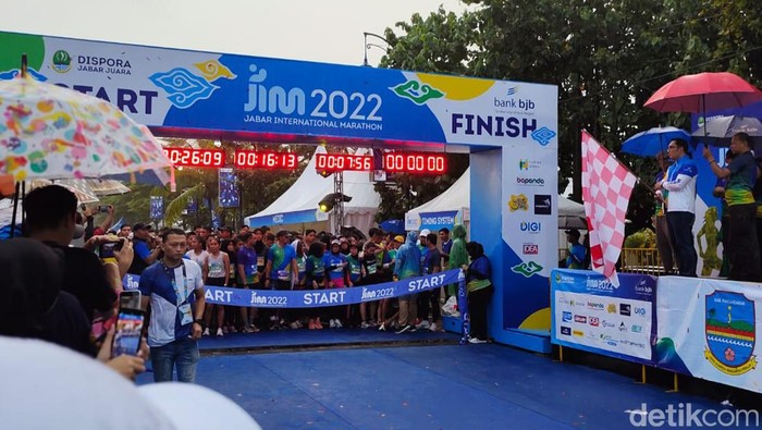 Jabar International Marathon 2022.