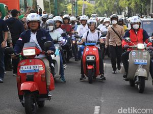 Kompak! Menhub hingga Pj Gubernur DKI Kampanye Kendaraan Listrik