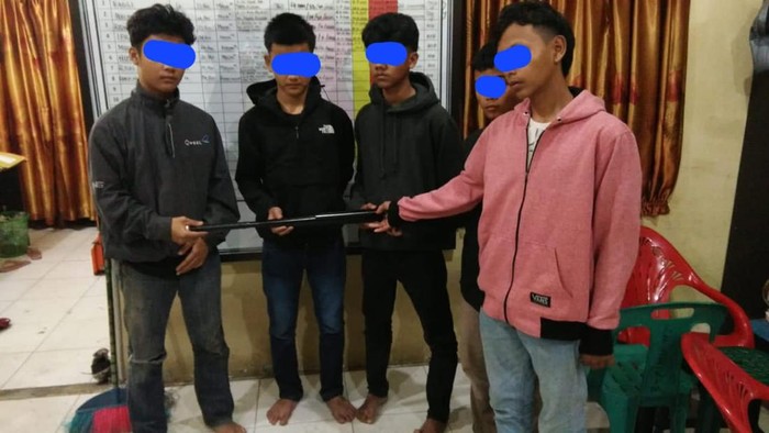 Lima remaja diamankan polisi karena bikin onar di jalanan Asahan