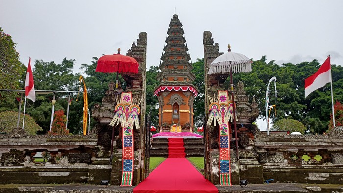 Monumen pertempuran di Taman Pujaan Bangsa Margarana, Tabanan, Bali
