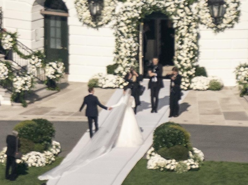 Naomi Biden menikah di Gedung Putih