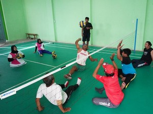 Bupati Kediri Beri Bantuan Dana-Tempat Latihan untuk Atlet Disabilitas