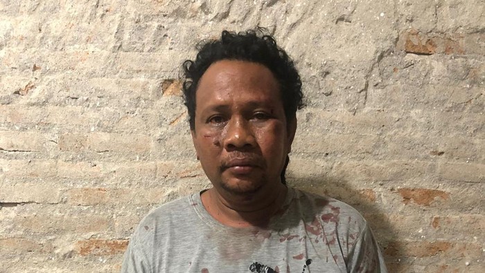 Penampakan jukir terduga penganiaya polisi di Makassar saat cekcok dengan Ketua Batalyon 120.