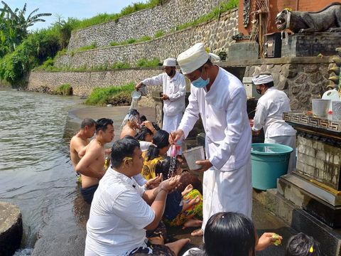 Pura Tirta Sudhamala di Jalan Jenderal Sudirman, Desa Pakraman Banyuasri, Kecamatan Buleleng, Kabupaten Buleleng, Bali. Foto: Made Wijaya Kusuma