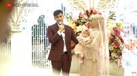 Teuku Ryan membuat terharu saat mengucapkan perkataan manis untuk Ria Ricis.Foto: dok. YouTube Ricis Official