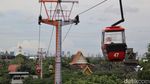 Sensasi Naik Kereta Gantung di TMII Usai Renovasi