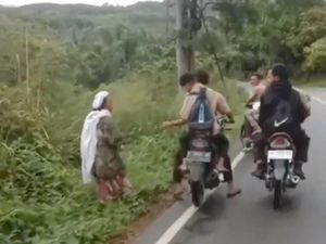 Berkas Perkara Penendang Nenek di Tapsel Dilimpahkan ke Pengadilan