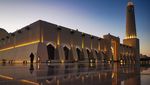 Potret Megahnya Masjid Imam Abdul Wahhab di Qatar