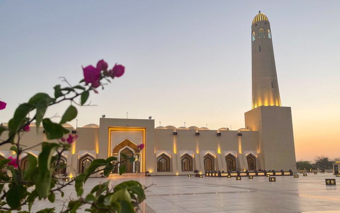1321854600 Potret Megahnya Masjid Imam Abdul Wahhab di Qatar