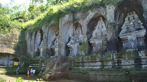 Potret Candi Padas Gunung Kawi.
