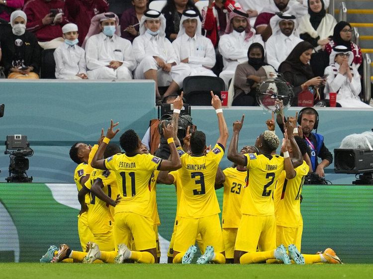 Ekuador Ungguli Qatar 2-0 di Laga Pembuka Piala Dunia 2022