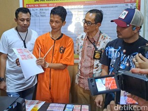 Cetak Jutaan Rupiah Uang Palsu, Residivis di Palembang Ditangkap