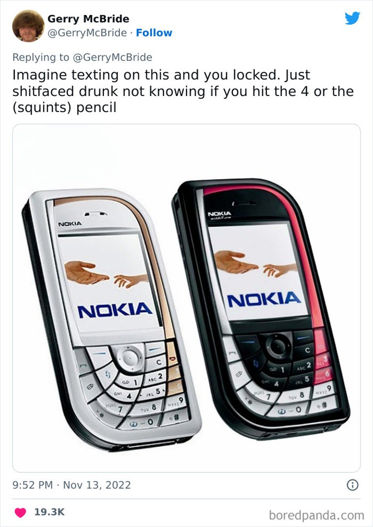 HP jadul berdesain gila
